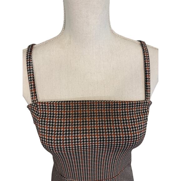 Forever 21 Plaid mini dress size M - casual, business, comfortable - Picture 2 of 5